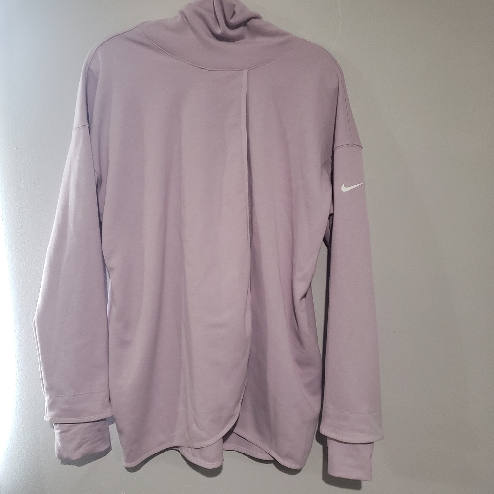 NIKE Reversible rattan Light Purple Pregnancy Nursing Sweatshirt